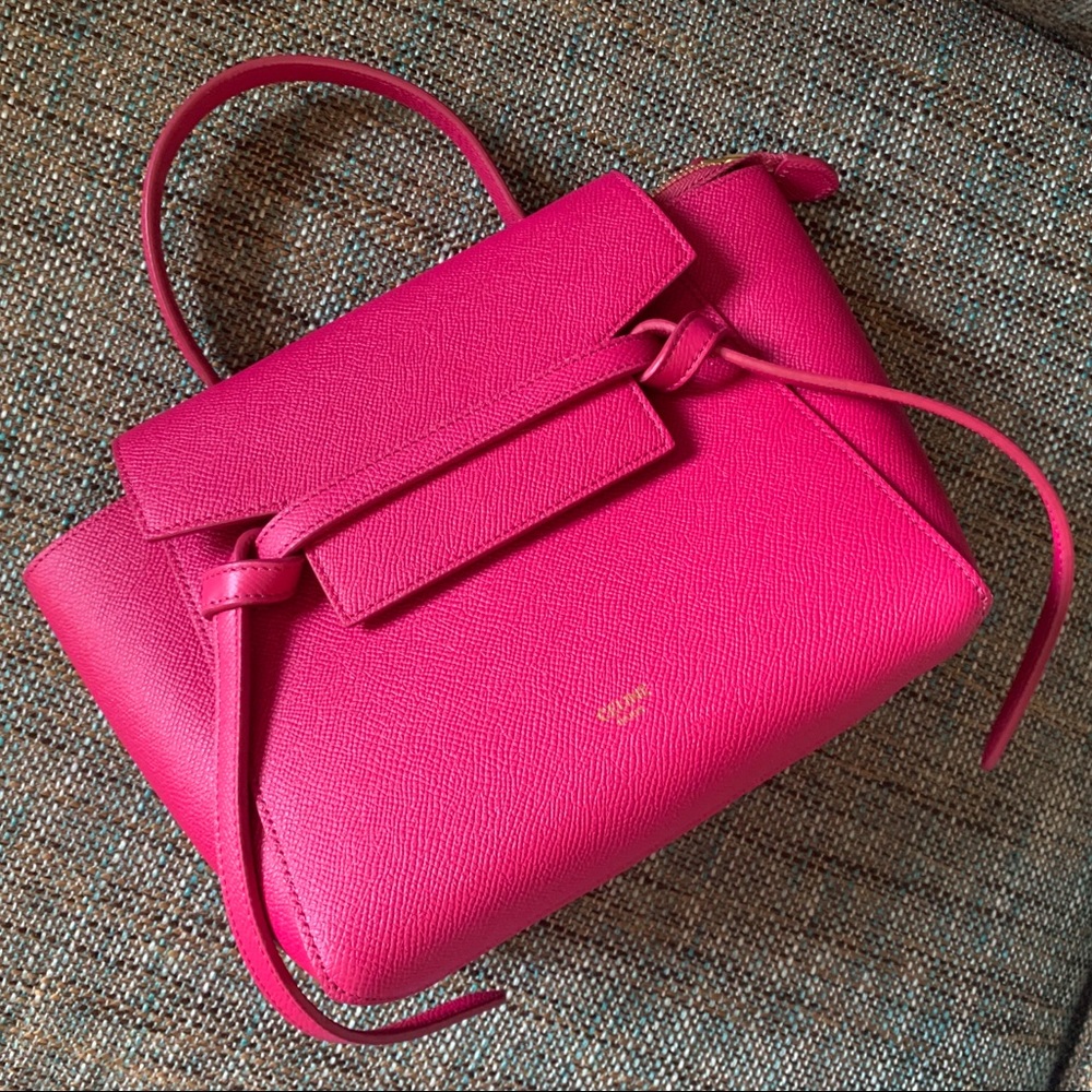 Sold x Celine nano belt bag - Raspberry - Picture 1 of 16